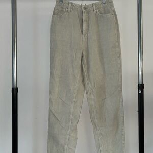 Bdg light green corduroy jeans